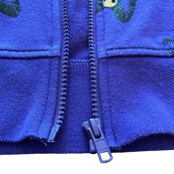 Disney Parks Womens M Hoodie Jacket Purple Minnie Mouse Haunted Mansion Bows - Picture 11 of 15